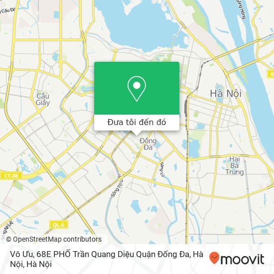 Bản đồ Vô Ưu, 68E PHỐ Trần Quang Diệu Quận Đống Đa, Hà Nội