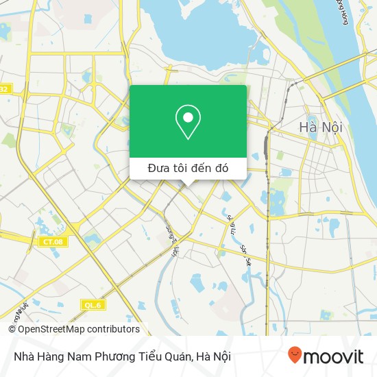 Bản đồ Nhà Hàng Nam Phương Tiểu Quán, PHỐ Đặng Tiến Đông Quận Đống Đa, Hà Nội
