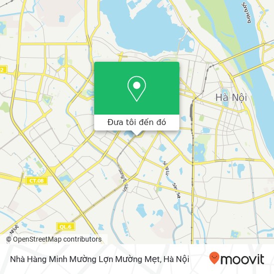 Bản đồ Nhà Hàng Minh Mường Lợn Mường Mẹt, PHỐ Hoàng Cầu Quận Đống Đa, Hà Nội