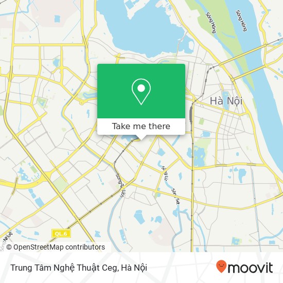Bản đồ Trung Tâm Nghệ Thuật Ceg, NGÕ 25 Võ Văn Dũng Quận Đống Đa, Hà Nội