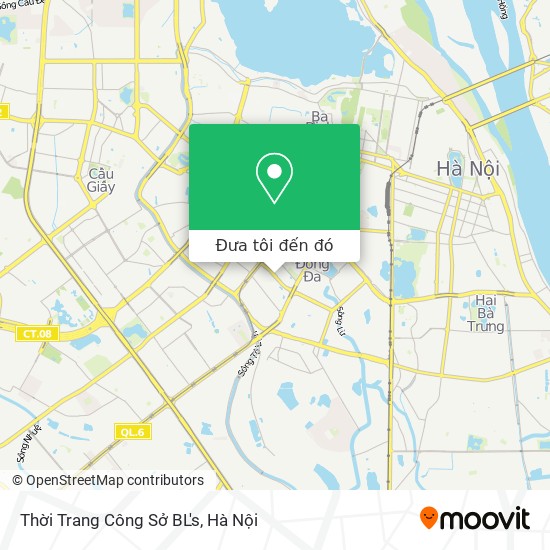 Bản đồ Thời Trang Công Sở BL's