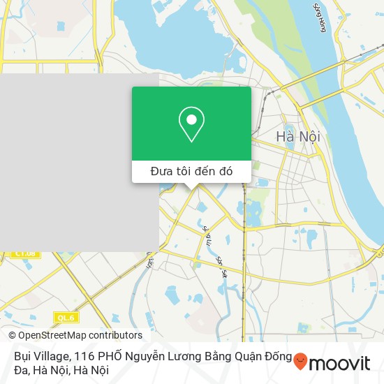 Bản đồ Bụi Village, 116 PHỐ Nguyễn Lương Bằng Quận Đống Đa, Hà Nội