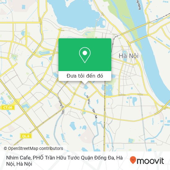 Bản đồ Nhím Cafe, PHỐ Trần Hữu Tước Quận Đống Đa, Hà Nội
