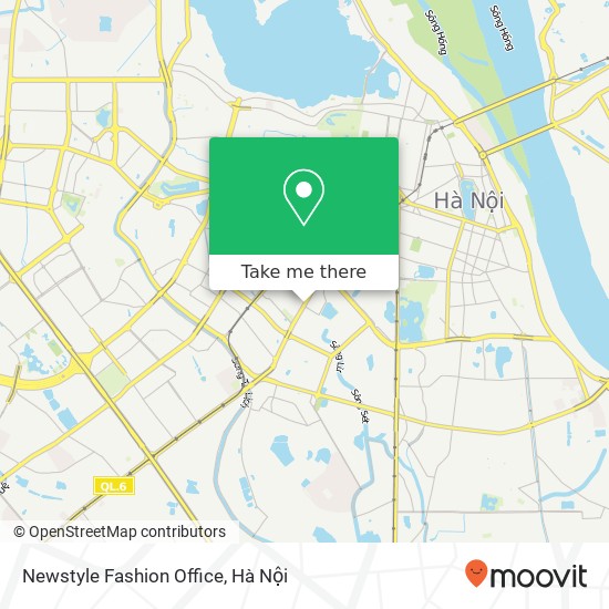 Bản đồ Newstyle Fashion Office, PHỐ Nguyễn Lương Bằng Quận Đống Đa, Hà Nội