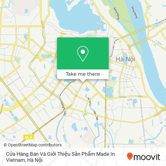 Bản đồ Cửa Hàng Bán Và Giới Thiệu Sản Phẩm Made In Vietnam, 126 PHỐ Nguyễn Lương Bằng Quận Đống Đa, Hà Nội