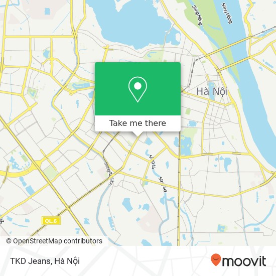 Bản đồ TKD Jeans, PHỐ Nguyễn Lương Bằng Quận Đống Đa, Hà Nội