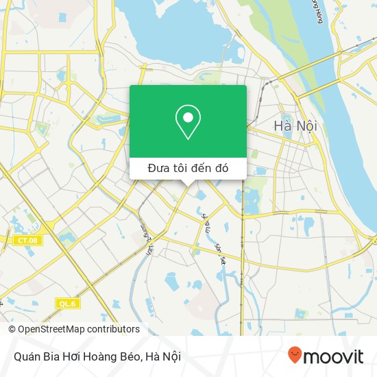 Bản đồ Quán Bia Hơi Hoàng Béo, PHỐ Nguyễn Lương Bằng Quận Đống Đa, Hà Nội