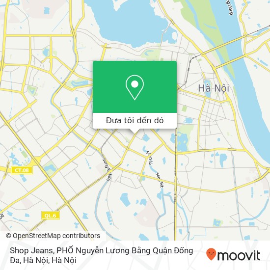 Bản đồ Shop Jeans, PHỐ Nguyễn Lương Bằng Quận Đống Đa, Hà Nội