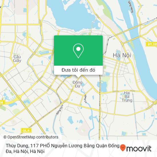 Bản đồ Thùy Dung, 117 PHỐ Nguyễn Lương Bằng Quận Đống Đa, Hà Nội