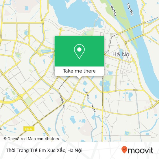Bản đồ Thời Trang Trẻ Em Xúc Xắc, 196 PHỐ Nguyễn Lương Bằng Quận Đống Đa, Hà Nội