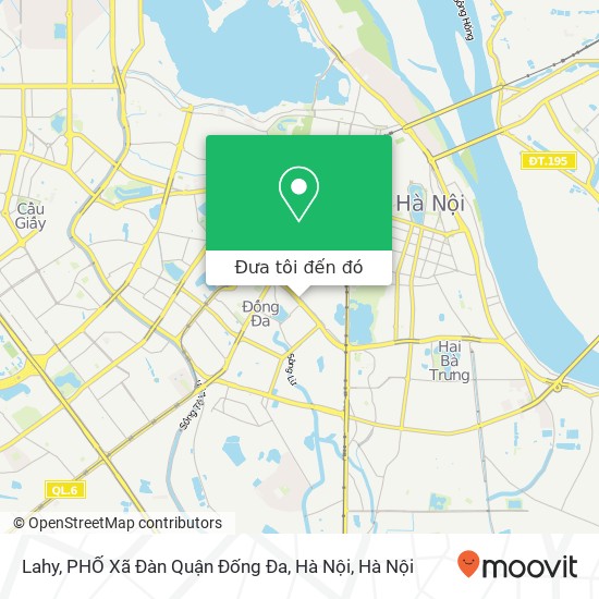 Bản đồ Lahy, PHỐ Xã Đàn Quận Đống Đa, Hà Nội