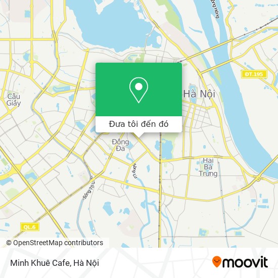 Bản đồ Minh Khuê Cafe