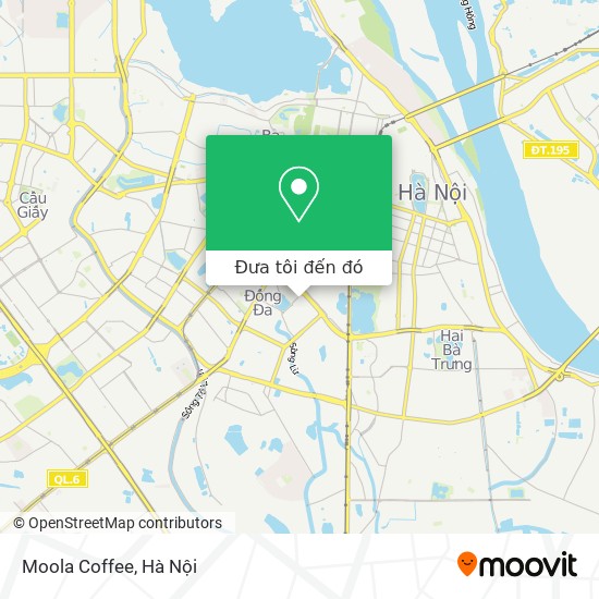 Bản đồ Moola Coffee