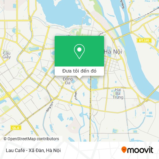 Bản đồ Lau Café - Xã Đàn