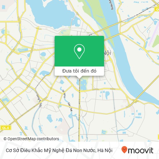 Bản đồ Cơ Sở Điêu Khắc Mỹ Nghệ Đá Non Nước, 340 ĐƯỜNG Lê Duẩn Quận Hai Bà Trưng, Hà Nội