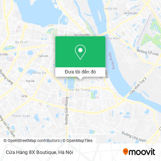 Bản đồ Cửa Hàng 8X Boutique