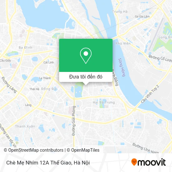 Bản đồ Chè Mẹ Nhím 12A Thể Giao