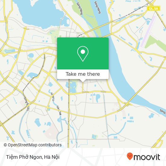 Bản đồ Tiệm Phở Ngon, 157 PHỐ Bà Triệu Quận Hai Bà Trưng, Hà Nội