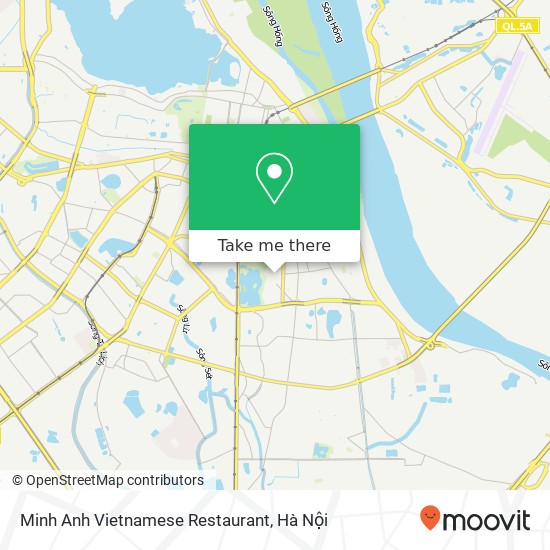 Bản đồ Minh Anh Vietnamese Restaurant, PHỐ Tô Hiến Thành Quận Hai Bà Trưng, Hà Nội
