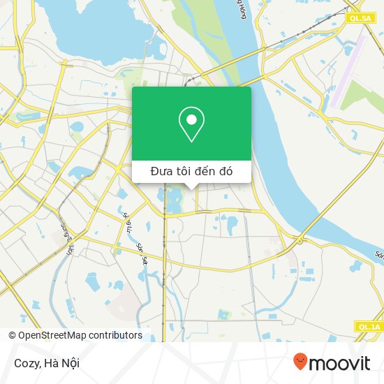 Bản đồ Cozy, 65A PHỐ Tô Hiến Thành Quận Hai Bà Trưng, Hà Nội