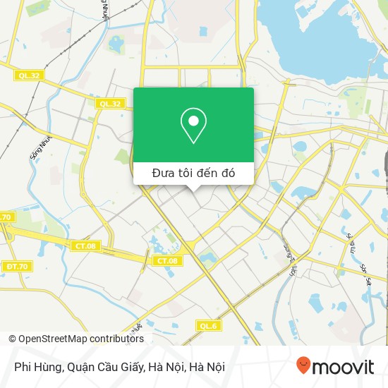 Bản đồ Phi Hùng, Quận Cầu Giấy, Hà Nội