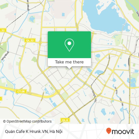 Bản đồ Quán Cafe K Hrunk.VN, PHỐ Vũ Phạm Hàm Quận Cầu Giấy, Hà Nội