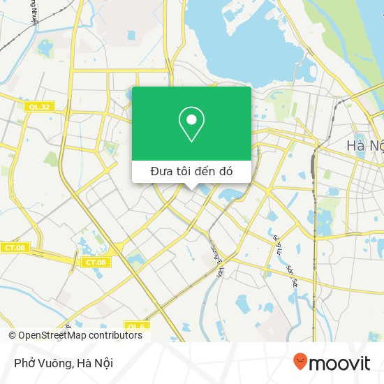 Bản đồ Phở Vuông, 31 PHỐ Huỳnh Thúc Kháng Quận Đống Đa, Hà Nội