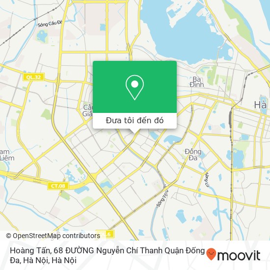 Bản đồ Hoàng Tấn, 68 ĐƯỜNG Nguyễn Chí Thanh Quận Đống Đa, Hà Nội