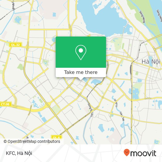 Bản đồ KFC, PHỐ Huỳnh Thúc Kháng Quận Đống Đa, Hà Nội