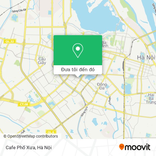 Bản đồ Cafe Phố Xưa