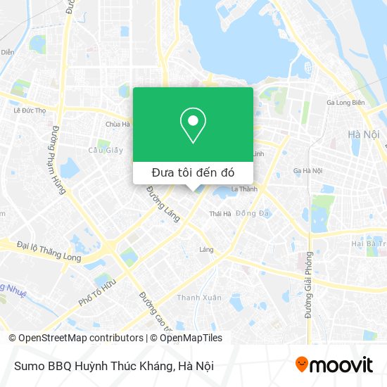 Bản đồ Sumo BBQ Huỳnh Thúc Kháng