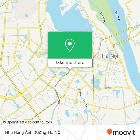 Bản đồ Nhà Hàng Ánh Dương, PHỐ Hoàng Cầu Quận Đống Đa, Hà Nội