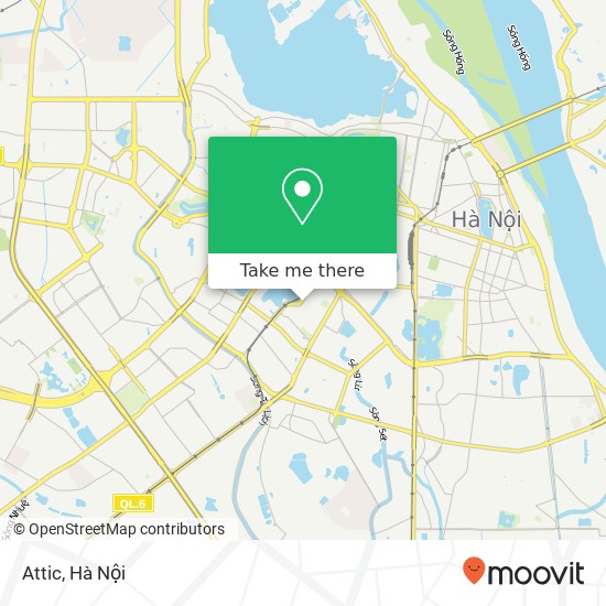 Bản đồ Attic, Quận Đống Đa, Hà Nội