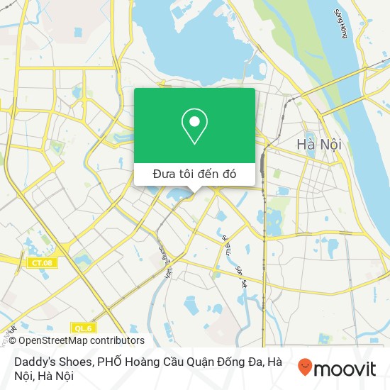Bản đồ Daddy's Shoes, PHỐ Hoàng Cầu Quận Đống Đa, Hà Nội