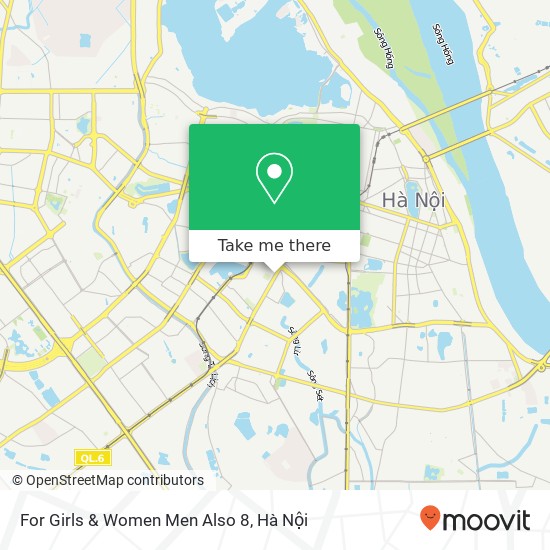 Bản đồ For Girls & Women Men Also 8, 94 PHỐ Nguyễn Lương Bằng Quận Đống Đa, Hà Nội