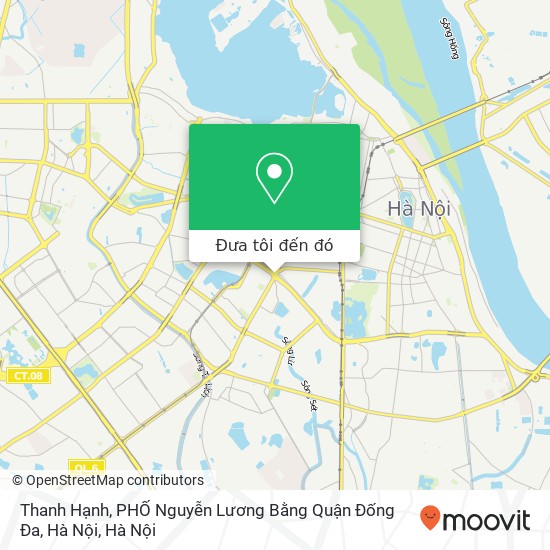 Bản đồ Thanh Hạnh, PHỐ Nguyễn Lương Bằng Quận Đống Đa, Hà Nội