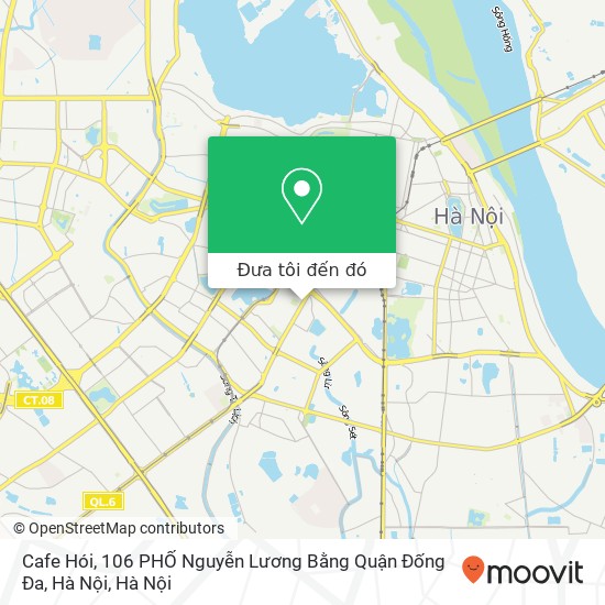 Bản đồ Cafe Hói, 106 PHỐ Nguyễn Lương Bằng Quận Đống Đa, Hà Nội