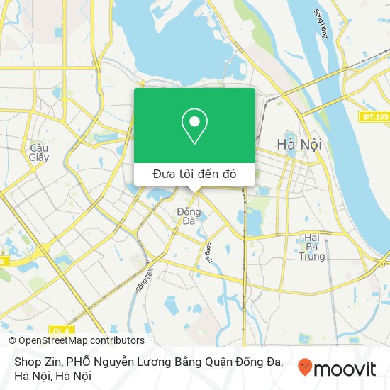 Bản đồ Shop Zin, PHỐ Nguyễn Lương Bằng Quận Đống Đa, Hà Nội