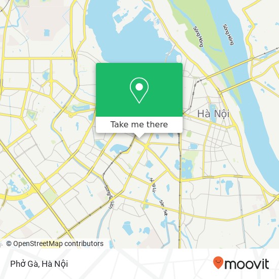 Bản đồ Phở Gà, 168 NGÕ 70 La Thành Quận Đống Đa, Hà Nội
