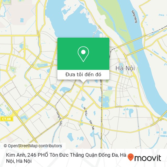 Bản đồ Kim Anh, 246 PHỐ Tôn Đức Thắng Quận Đống Đa, Hà Nội