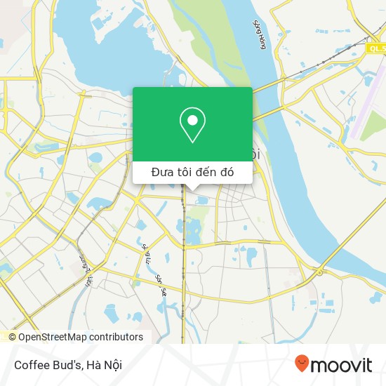 Bản đồ Coffee Bud's, PHỐ Nguyễn Du Quận Hai Bà Trưng, Hà Nội