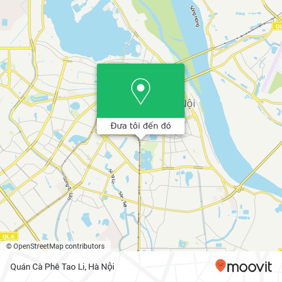 Bản đồ Quán Cà Phê Tao Li, PHỐ Trần Nhân Tông Quận Hai Bà Trưng, Hà Nội