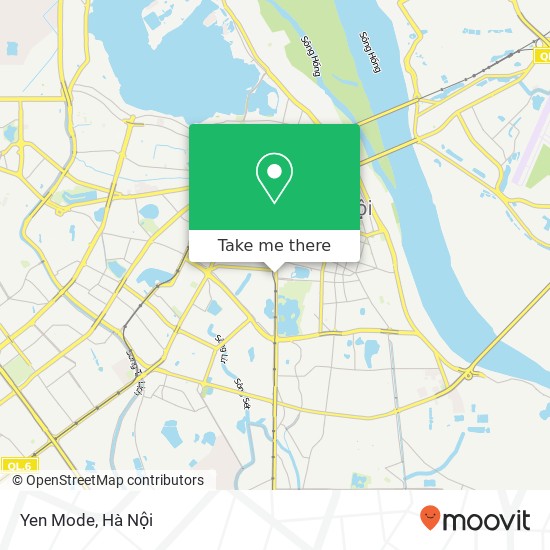 Bản đồ Yen Mode, 156 ĐƯỜNG Lê Duẩn Quận Hai Bà Trưng, Hà Nội