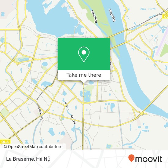Bản đồ La Braserrie, 84 PHỐ Trần Nhân Tông Quận Hai Bà Trưng, Hà Nội