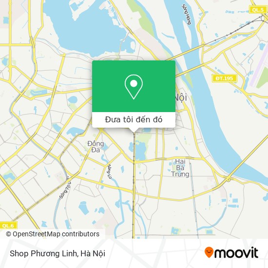 Bản đồ Shop Phương Linh