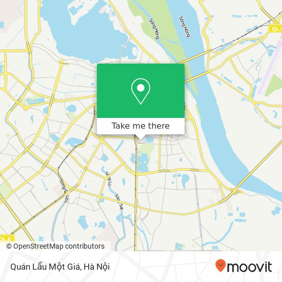 Bản đồ Quán Lẩu Một Giá, 47 PHỐ Nguyễn Quyền Quận Hai Bà Trưng, Hà Nội
