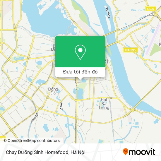 Bản đồ Chay Dưỡng Sinh Homefood