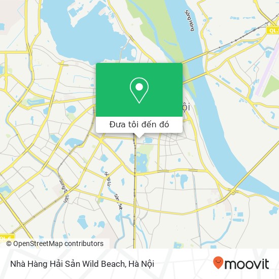 Bản đồ Nhà Hàng Hải Sản Wild Beach, PHỐ Nguyễn Thượng Hiền Quận Hai Bà Trưng, Hà Nội