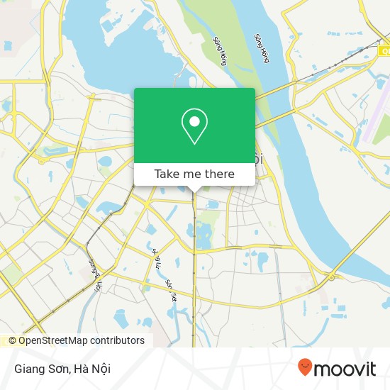 Bản đồ Giang Sơn, ĐƯỜNG Lê Duẩn Quận Hai Bà Trưng, Hà Nội