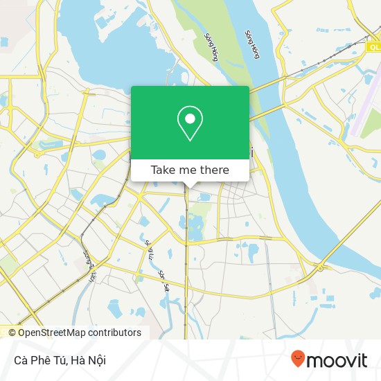 Bản đồ Cà Phê Tú, 6 PHỐ Đỗ Hành Quận Hai Bà Trưng, Hà Nội